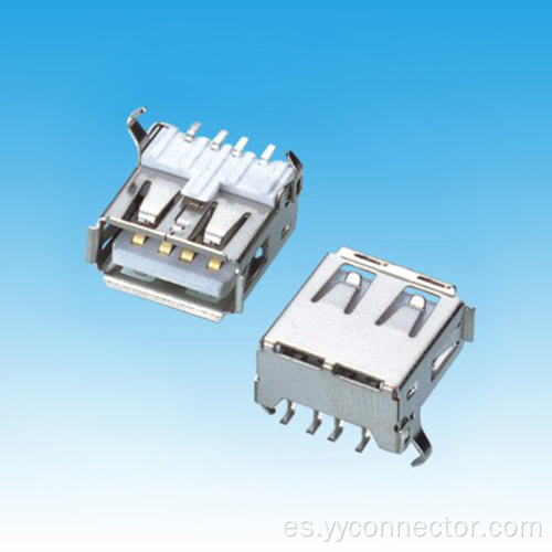 Conector USB A/F SMT